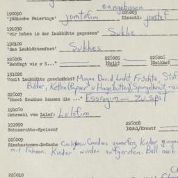 Western questionnaire, answ...