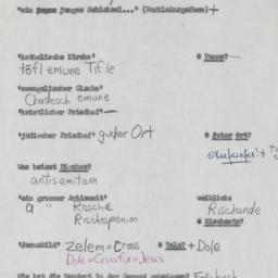 Western questionnaire, answ...