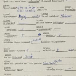 Western questionnaire, answ...