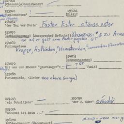 Western questionnaire, answ...