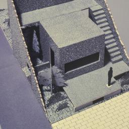 Model, aerial view.