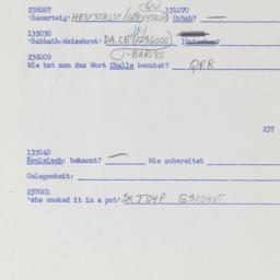 Western questionnaire, answ...
