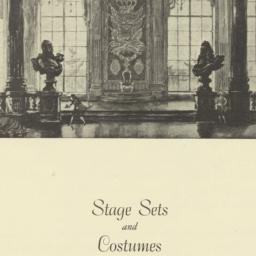 Stage Sets and Costumes by ...