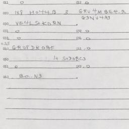 Western questionnaire, answ...