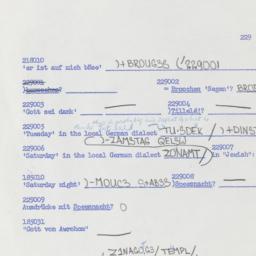 Western questionnaire, answ...