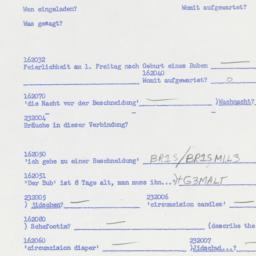 Western questionnaire, answ...