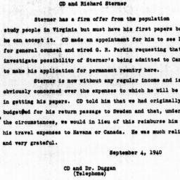 Memorandum from Charles Dol...