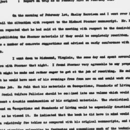 Memorandum from Samuel A. S...