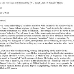 Announcements, 2013-12-04. ...