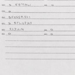 Western questionnaire, answ...