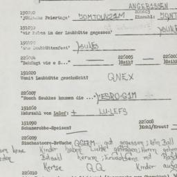 Western questionnaire, answ...