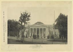 The Merchant Tailors' Building. World's Columbian Exhibition, Chicago, Illinois. Charles B. Atwood, Architect