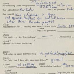 Western questionnaire, answ...
