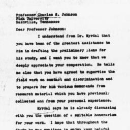 Letter from Frederick P. Ke...