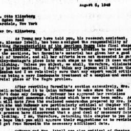 Letter from Charles Dollard...