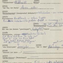 Western questionnaire, answ...