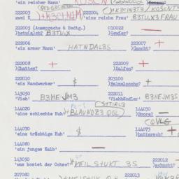 Western questionnaire, answ...