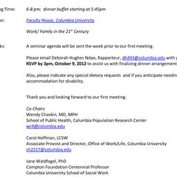 Announcements, 2012-10-17. ...