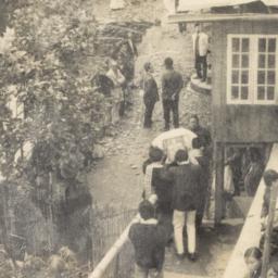 Funeral procession for Gege...