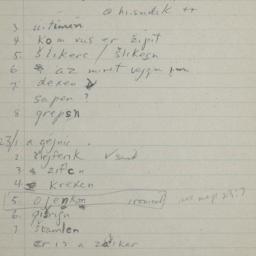 Eastern questionnaire, blue...