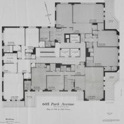 605 Park Avenue, Plan Of 19...