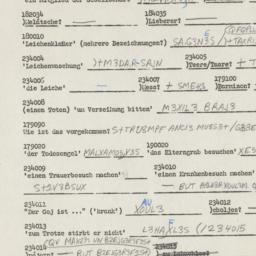 Western questionnaire, answ...