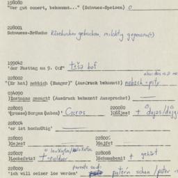 Western questionnaire, answ...