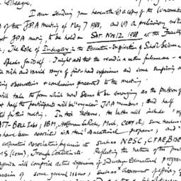 Correspondence, 1989-08-19....