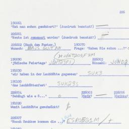 Western questionnaire, answ...