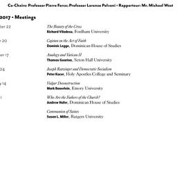 Schedules, Catholicism, Cul...
