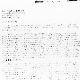 Letter from T.C. McCormick ...