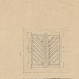 Wood light grille details