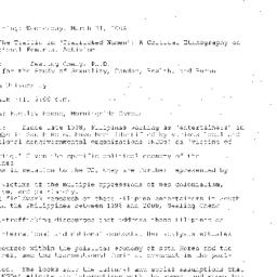 Announcements, 2004-03-31. ...