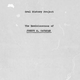 Reminiscences of Joseph And...