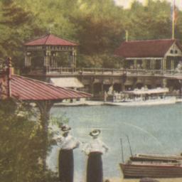 Boat House in Central Park,...