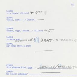 Western questionnaire, answ...