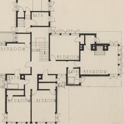 Upper floor plan for public...