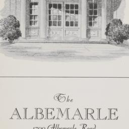 The
    Albemarle, 1700 Alb...