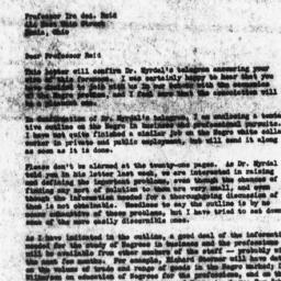 Letter from Paul H. Norgren...