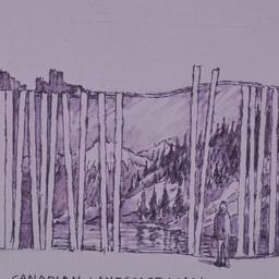Canadian Landscape Wall. Co...