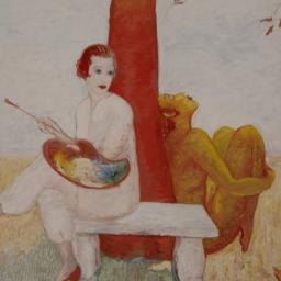 Self-Portrait with Palette