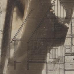 Stable section, framing det...
