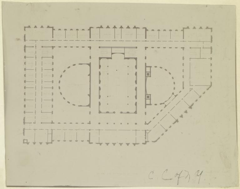 C. C. of N. Y. [Proposed Design for the City College of New York, plan]