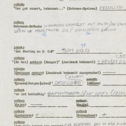 Western questionnaire, answ...