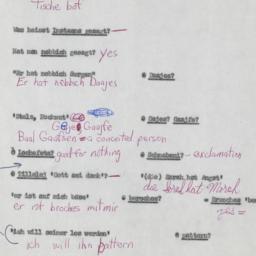 Western questionnaire, answ...