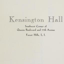 Kensington Hall, Queens Bou...