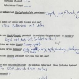 Western questionnaire, answ...