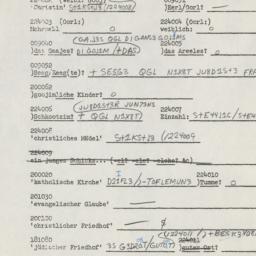 Westerm questionnaire, answ...
