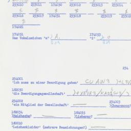 Western questionnaire, answ...