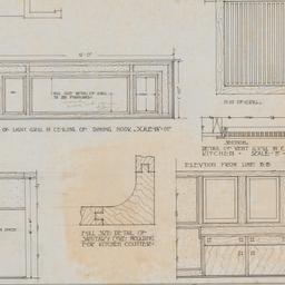 Working drawing # 9: Kitche...